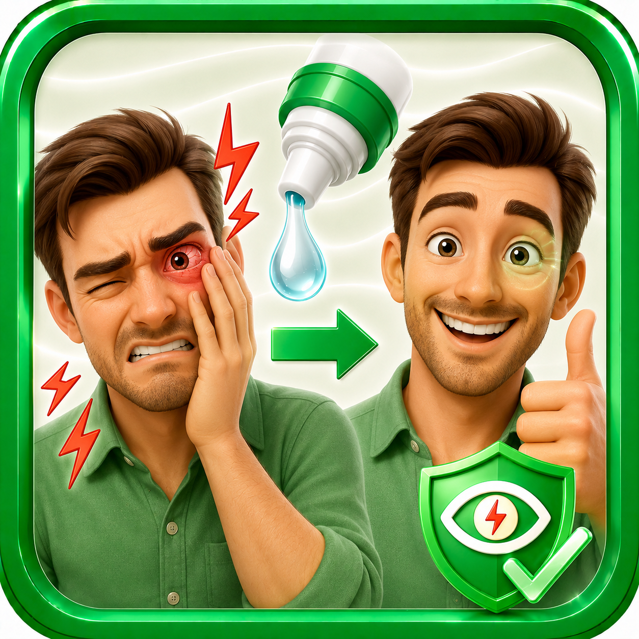 قطرات مسكنه ومخدره للعين
