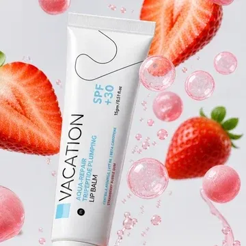 فاكيشن مرطب شفاه أكوا-ريبير بنكهة الفراوله - SPF 30+ 3