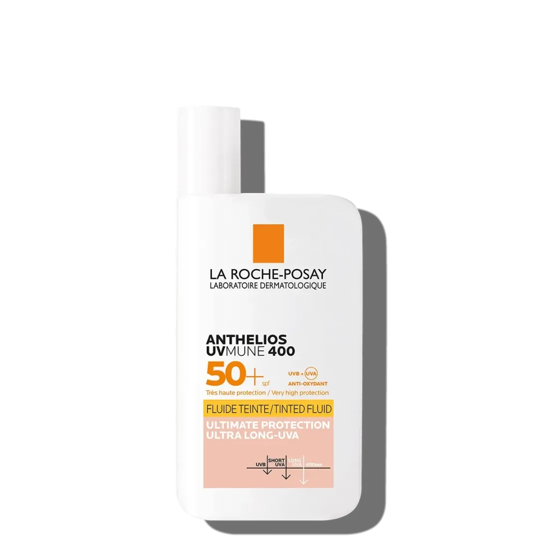 لاروش بوزيه أنثيليوس﻿ سائل ملوّن بعامل حماية SPF50+