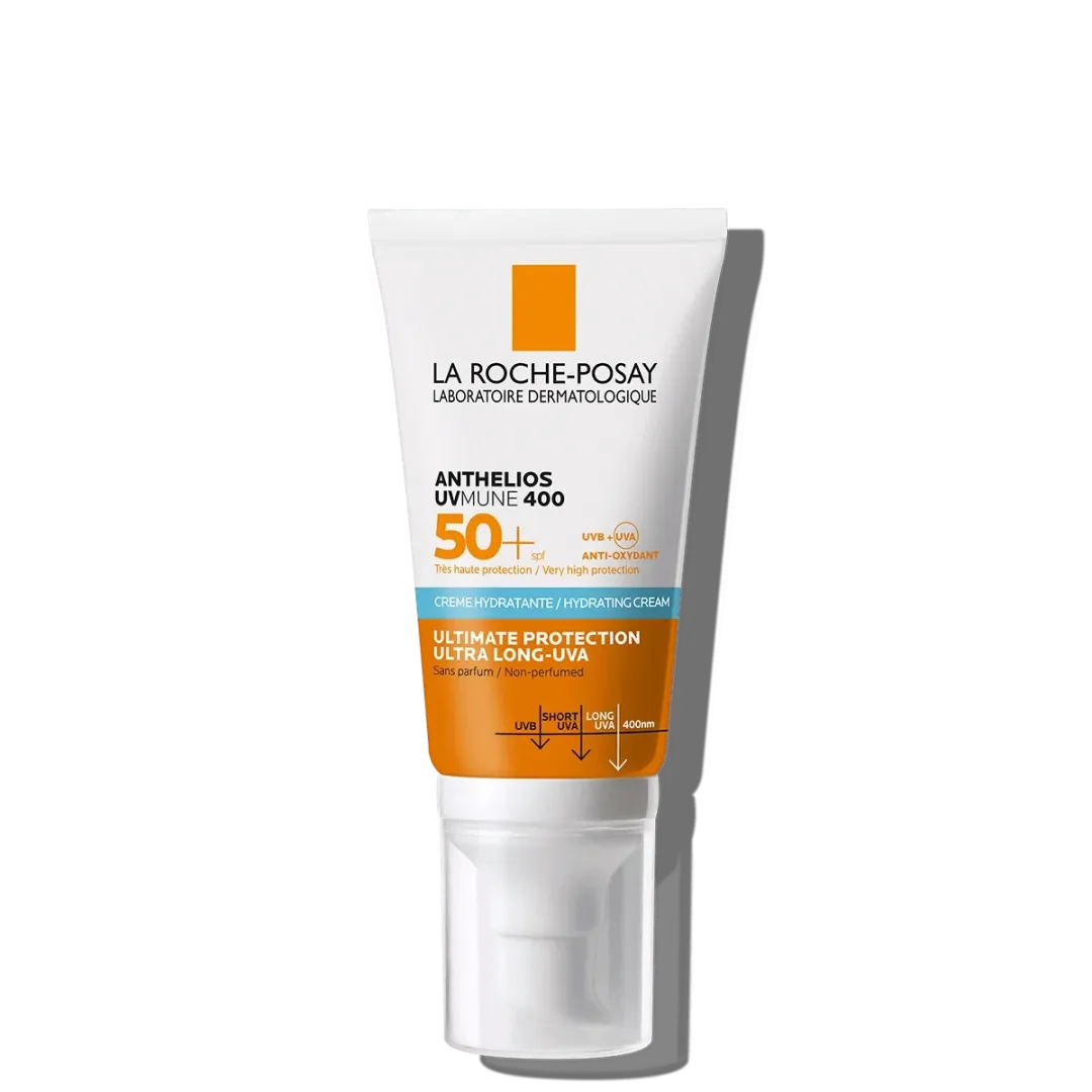 لاروش بوزيه أنثيليوس يوفي ميون 400 SPF50+ كريم واقي الشمس المرطب