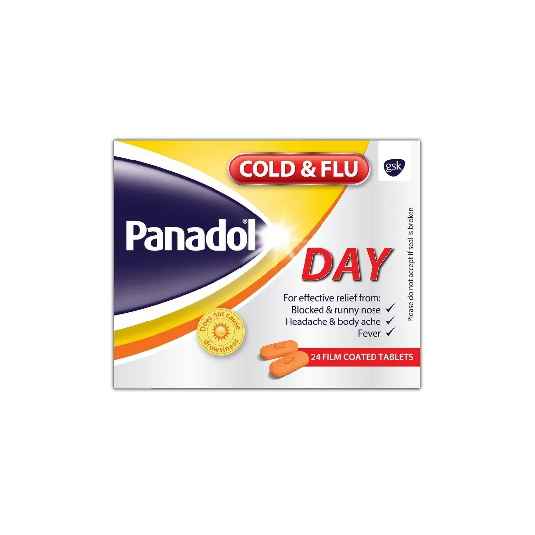 Panadol cold & flu day 24 cap