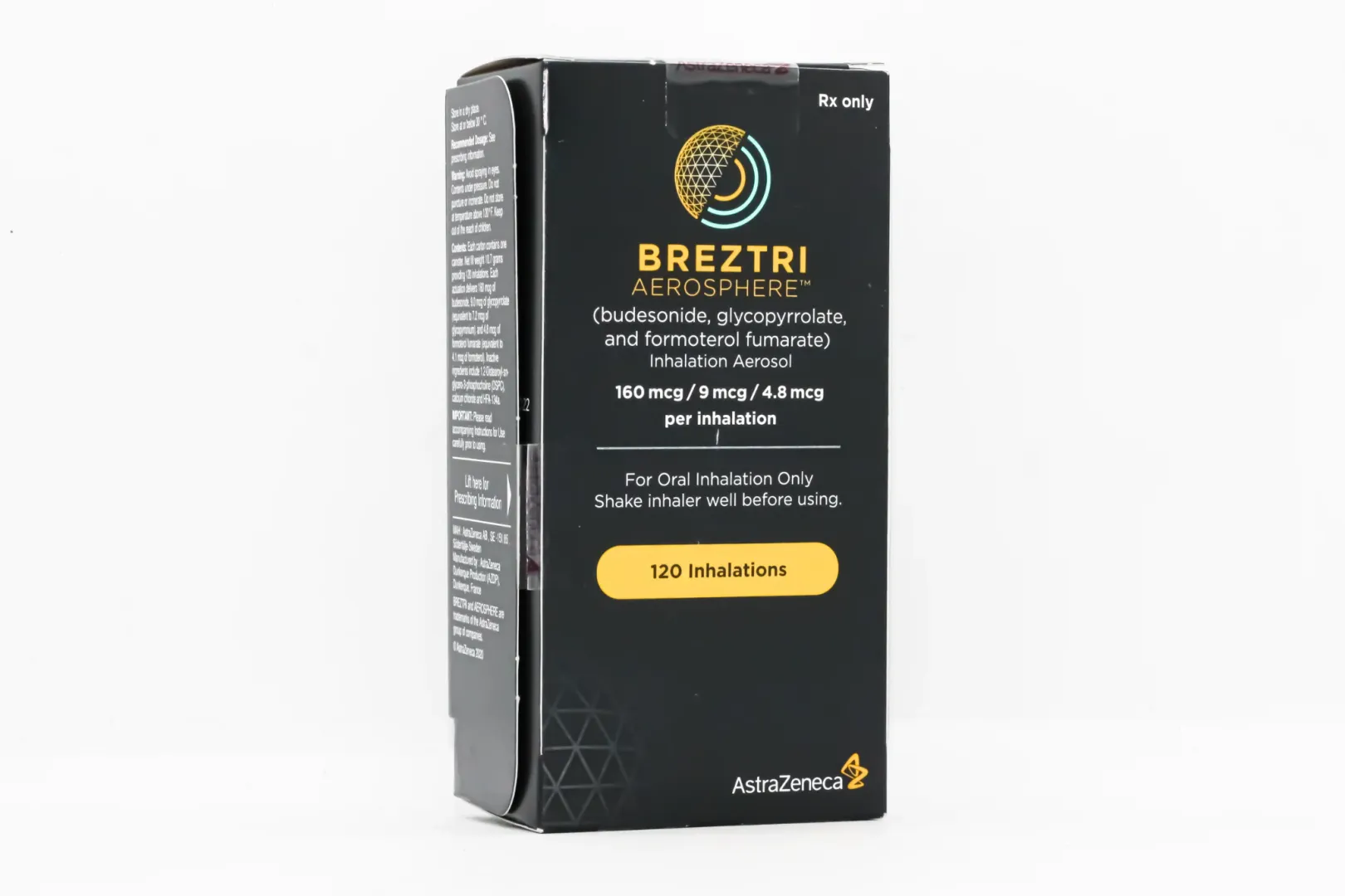 Breztri 160/9/4.8 MCG /120 inhalations