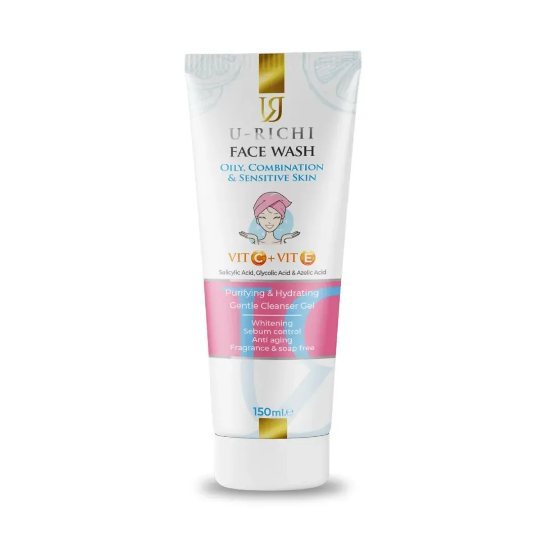 U-Richi Face Wash – Oily, Combination & Sensitive