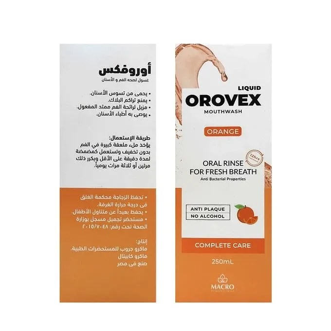 Macro Orovex Mouthwash - Orange - 250ml