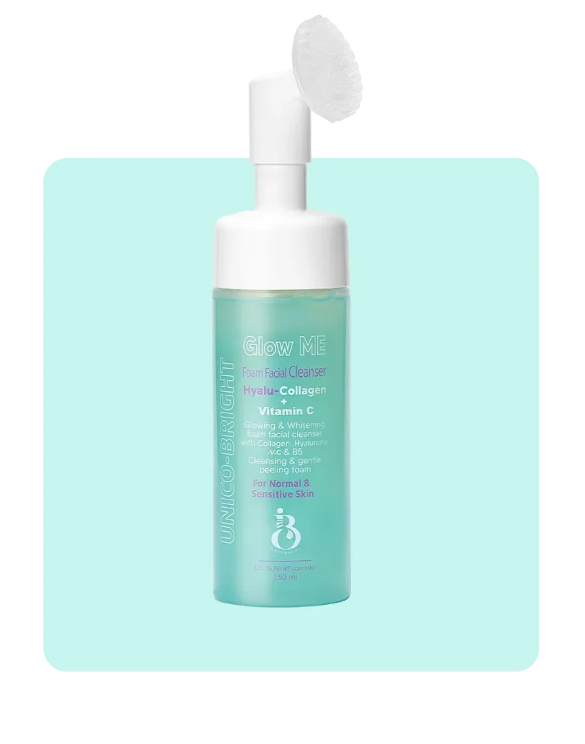 Bio Me Glow Me Foam Facial Cleanser