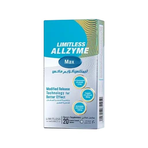 Limitless Allzyme Max 20 tab