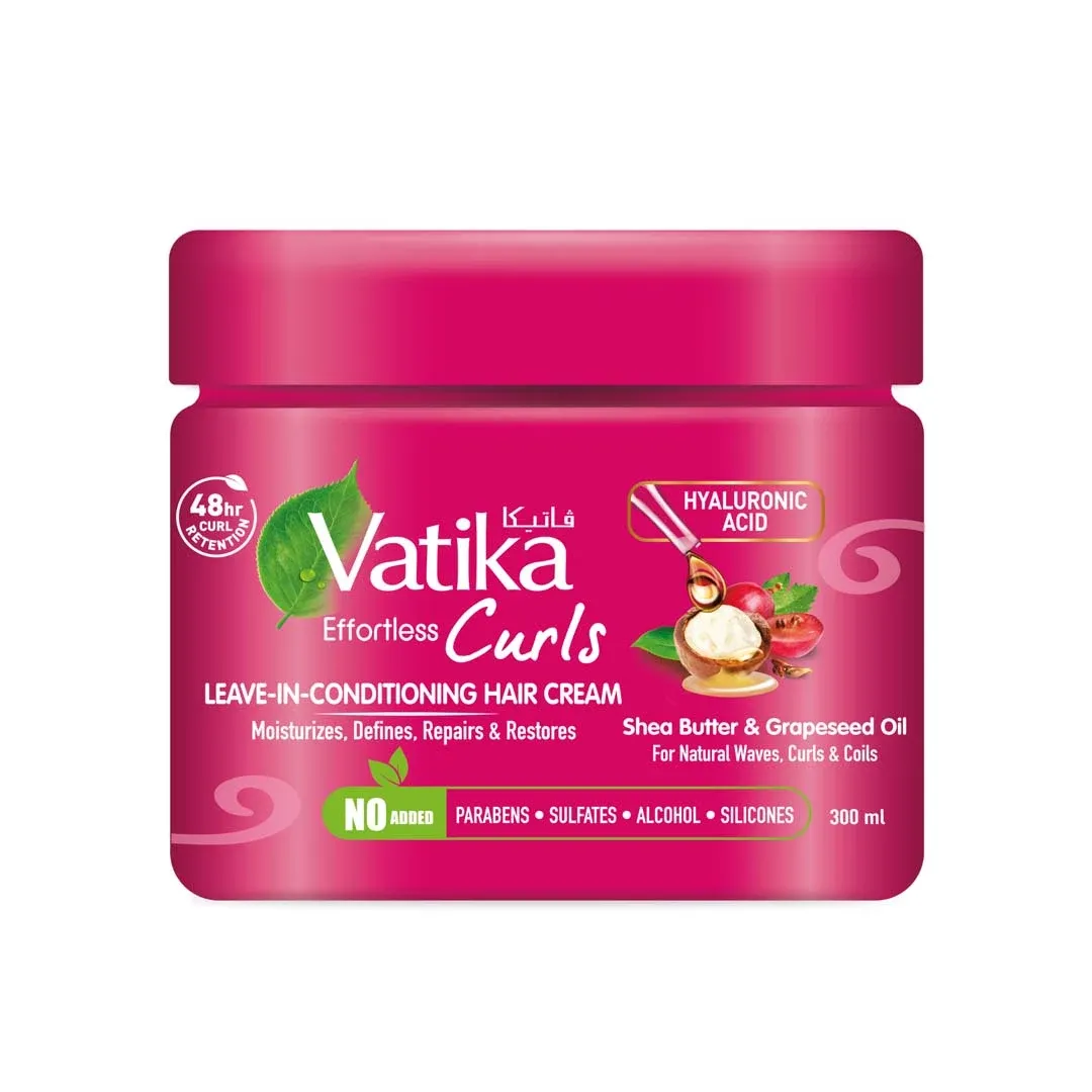 Vatika Naturals Curls Leave-In-Conditioning Cream