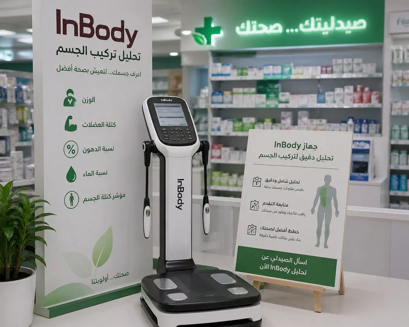 ميزان تحليل مكونات الجسم ( Inbody )