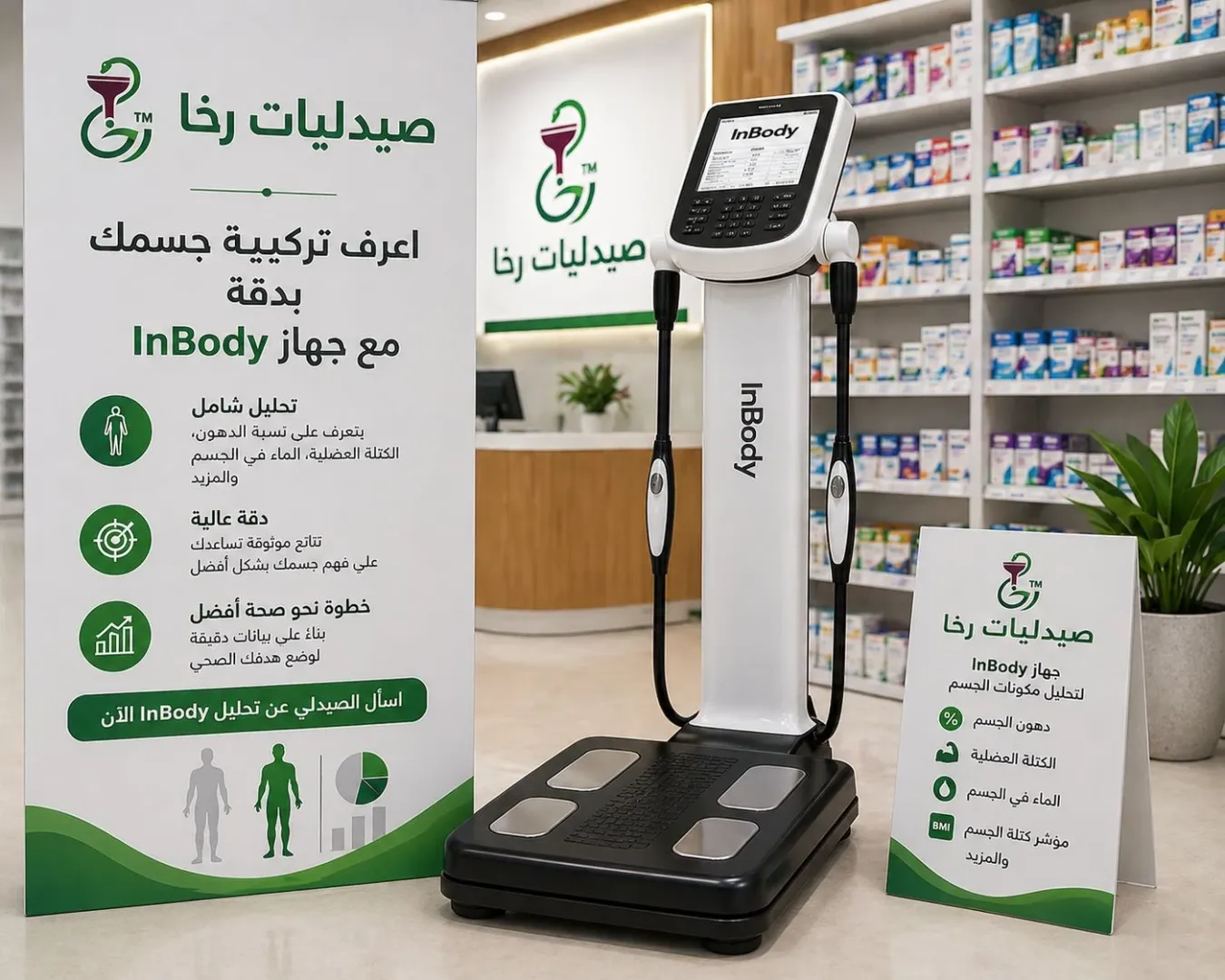 ميزان تحليل مكونات الجسم ( Inbody )